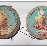 Delaware Line & Tackle Company Line Spool Pair