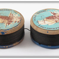 Delaware Line & Tackle Company Line Spool Pair