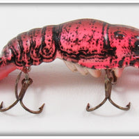 Vintage Luhr Jensen Pink Klawdad Lure