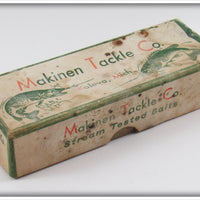 Makinen Tackle Co Empty Box & Catalog