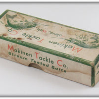 Makinen Tackle Co Empty Box & Catalog