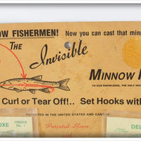 Invisible Minnow Rig Co Trout Rigs & Worm Harnesses On Dealer Cards