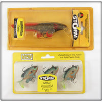 Storm Thundercore Dawg & Wildeye Live Sunfish Lure On Cards 
