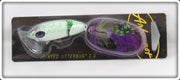 Fred Arbogast White Zombie Jointed Jitterbug Lure On Card