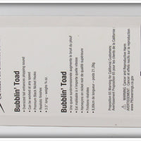 XPS Bluegill Bubblin' Toad In Package
