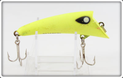 Vintage Heddon Yellow Anchovy Hedd Plug Lure