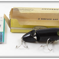 Arbogast Black Jointed Jitterbug In Box