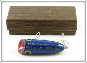 Vintage Pennsylvania Fish Commission 1866-1991 Lure In Box