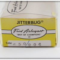 Arbogast Seein's Believin' Natural Frog Jitterbug In Box