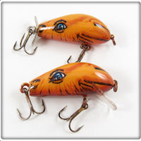 Vintage Rebel Joe Camel Shallow Running & Topwater Lure Pair 