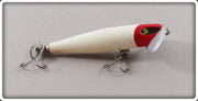 Vintage Creme Red & White Mad Dad Lure