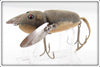 Heddon Grey Flocked Mouse Crazy Crawler