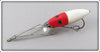 Heddon Red Head White No Snag River Runt