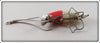 Heddon Red Head White No Snag River Runt