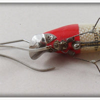 Heddon Red Head White No Snag River Runt