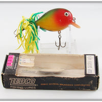 Vintage Zebco Fishing Lures Top Secret Lure In Box