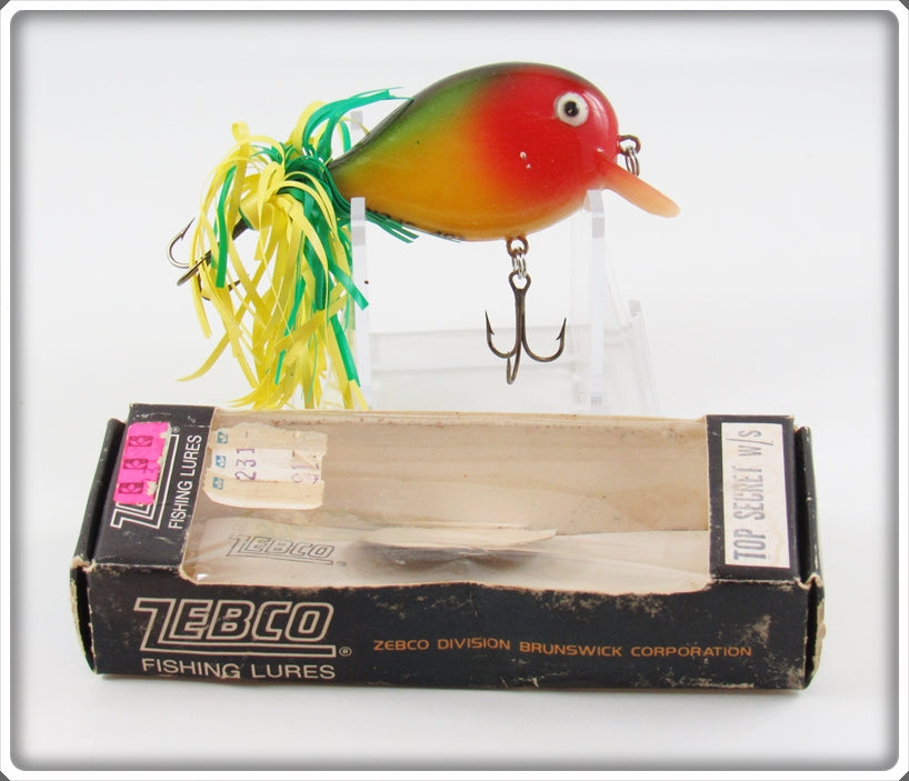 Vintage Zebco Fishing Lures Top Secret Lure In Box