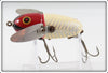 Heddon Red & White Shore Crazy Crawler