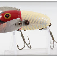 Heddon Red & White Shore Crazy Crawler