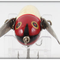 Heddon Red & White Shore Crazy Crawler