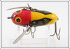 Heddon Yellow Red Head Crazy Crawler