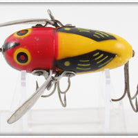 Heddon Yellow Red Head Crazy Crawler