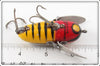 Heddon Yellow Red Head Crazy Crawler