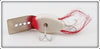 Creek Chub White & Red Plastic Dingbat