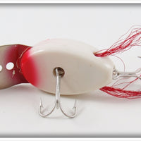 Creek Chub White & Red Plastic Dingbat