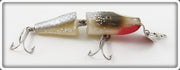 Vintage Creek Chub Silver Flash Jointed Spinning Pikie Lure