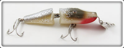 Vintage Creek Chub Silver Flash Jointed Spinning Pikie Lure