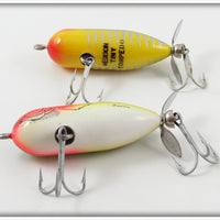 Heddon Yellow Shore & Natural Perch Tiny Torpedo Pair