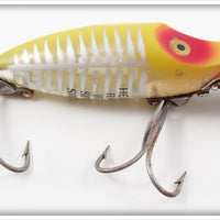 Vintage Heddon Yellow Shore River Runt Lure 