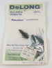 Vintage DeLong Lures Inc Act Alive Insects Hellgrammite In Package