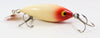 Vintage Whopper Stopper Red Head White Model 100 Fishing Lure