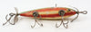 Vintage Pflueger Rainbow Nevefail Five Hook Minnow Fishing Lure