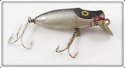 Vintage Lucky Strike Silver Scale River Rogue Lure