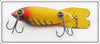 Bomber Bait Co. Yellow Black Ribs Model 600