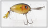 Vintage Arbogast Yellow Scale Arbo Gaster Lure 