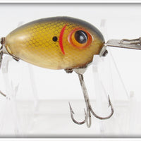 Vintage Arbogast Yellow Scale Arbo Gaster Lure 