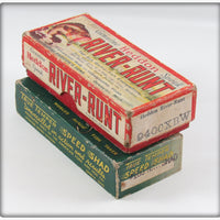 Creek Chub, Heddon, Shur Strike & True Temper Empty Box Lot Of Four