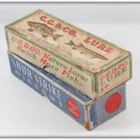 Creek Chub, Heddon, Shur Strike & True Temper Empty Box Lot Of Four