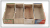 Creek Chub, Heddon, Shur Strike & True Temper Empty Box Lot Of Four