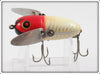 Heddon Red & White Shore Crazy Crawler
