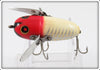 Heddon Red & White Shore Crazy Crawler