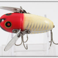 Heddon Red & White Shore Crazy Crawler