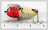 Heddon Red & White Shore Crazy Crawler