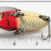 Heddon Red & White Shore Crazy Crawler