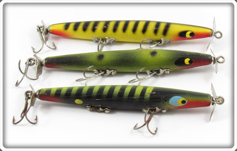 Vintage Smithwick Devils Horse Lot Of Three Lures