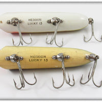 Heddon Green Scale & Perch Lucky 13 Pair